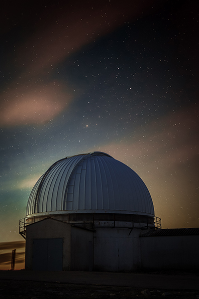 Photographies d'étoiles: Observatoire de Caussols